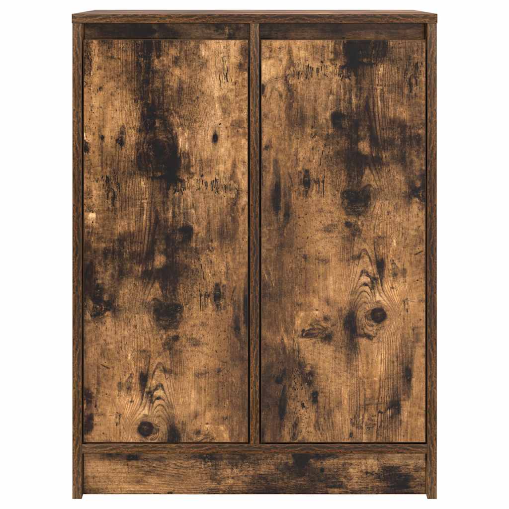 Sideboard Smoked Oak 57x34x76 cm Engineered Wood